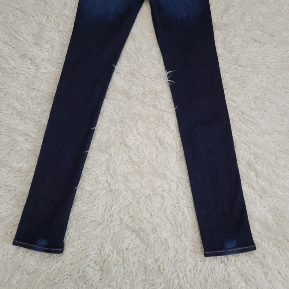 Rag Bone Skinny Jeans In Kensington Dark Blue - Picture 11 of 11